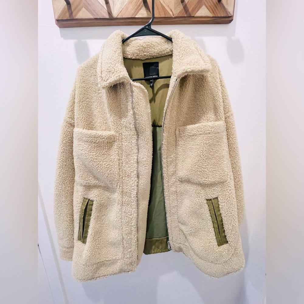 Marissa Webb Sherpa Twill Jacket - Medium